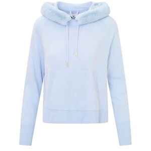 LoveShackFancy X MAX&MOI Wool-Cashmere Faux Fur Hoodie Sold Out-NWT Size XL